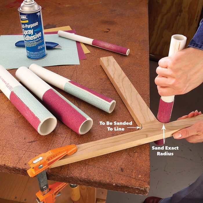 PVC sanding files