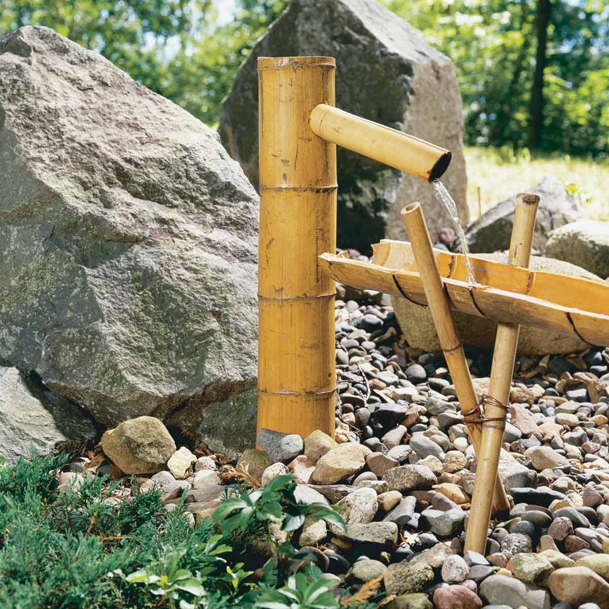 diy bamboo water pipe