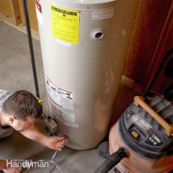 How to Flush a Water Heater