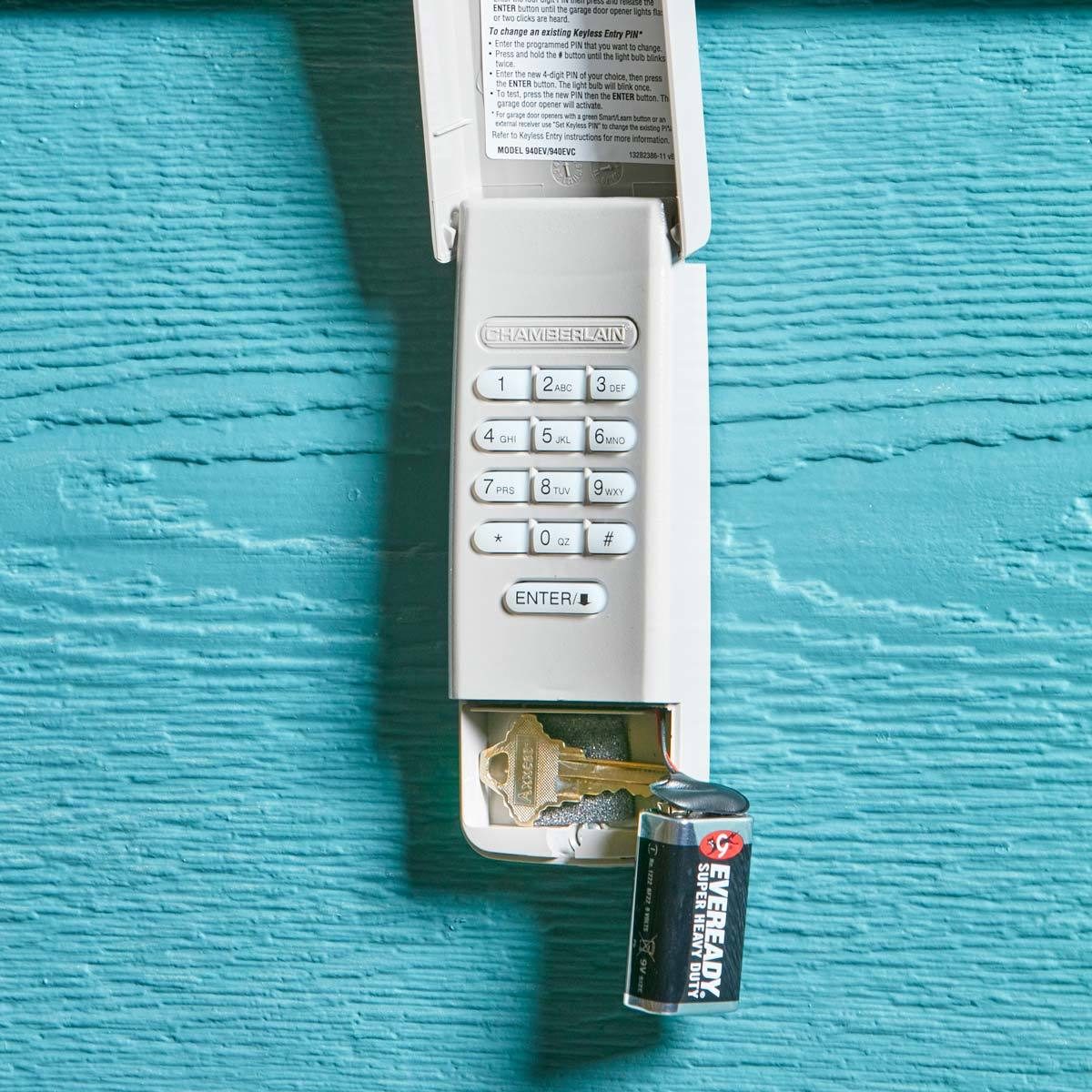 Hide a Key in the Keypad