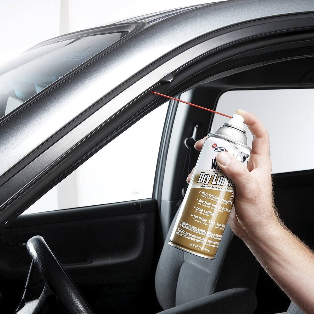 Lubricate Window Tracks