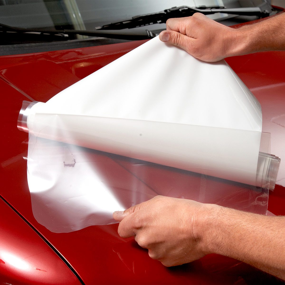Apply a protective film