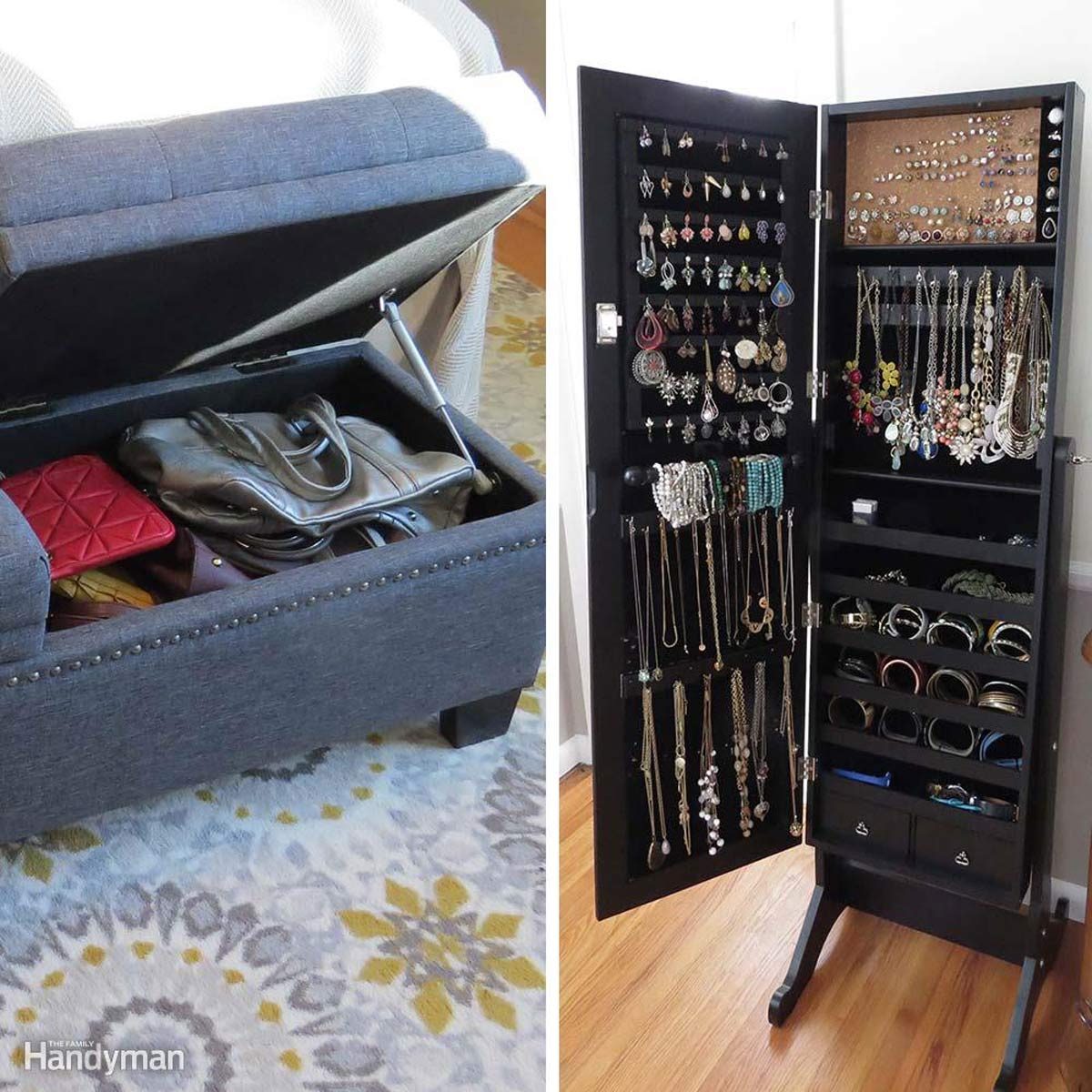 Closet Storage Ideas: Double-Duty Furniture and Storage