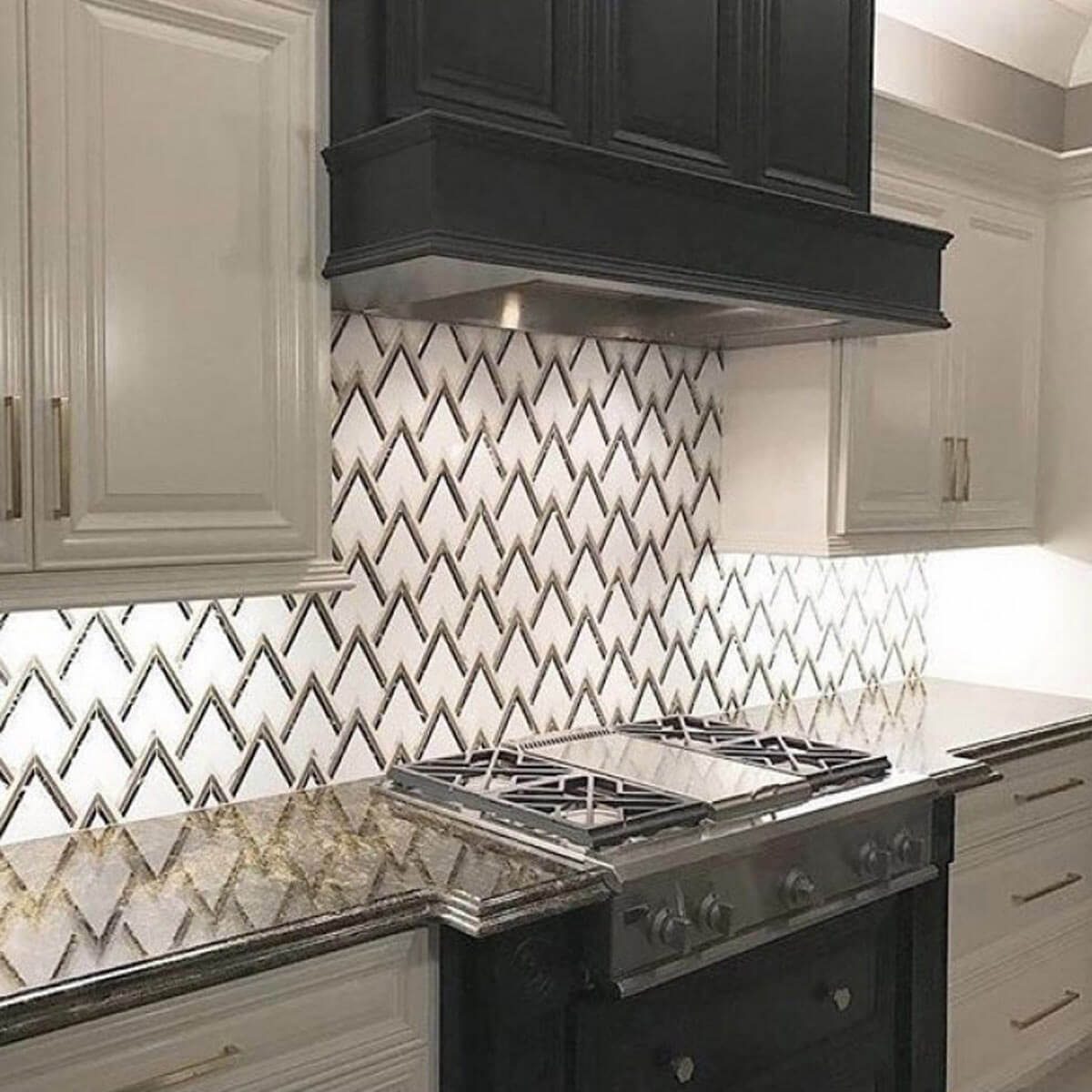 Art Deco Backsplash