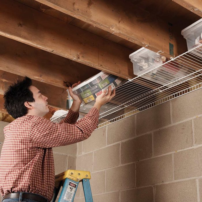 Ceiling joist storage