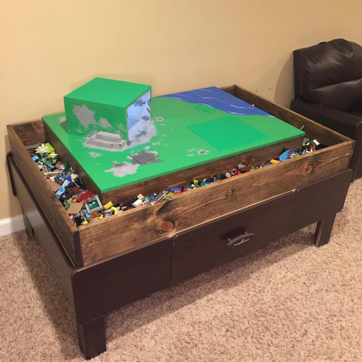 LEGO Containment Table