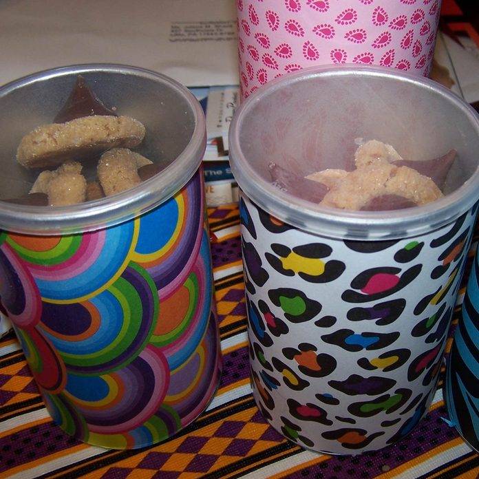 Pringles can storage