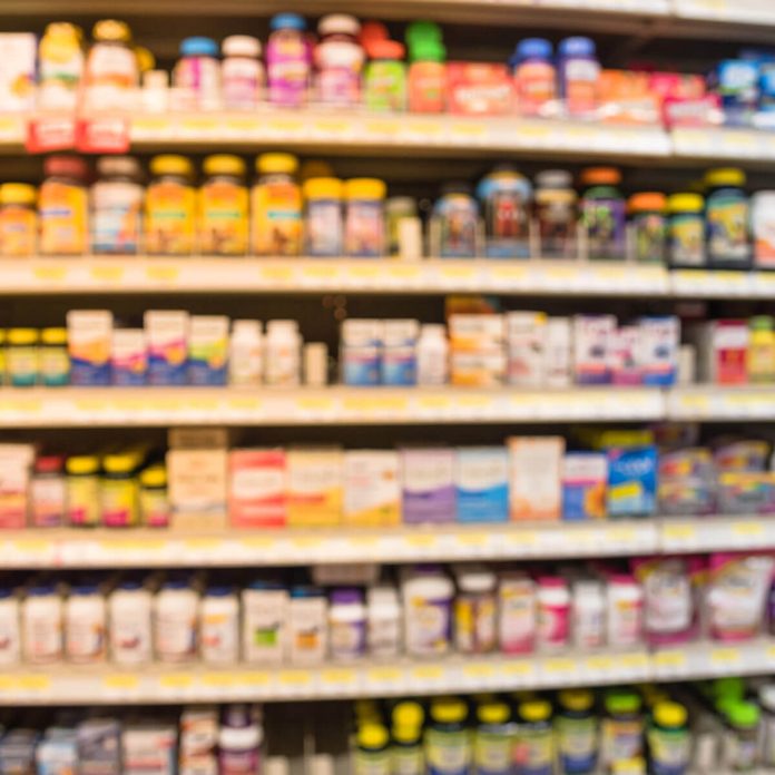 vitamins blurry