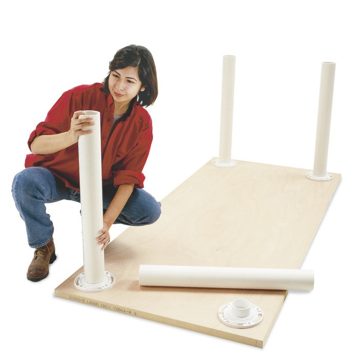 PVC legs workbench