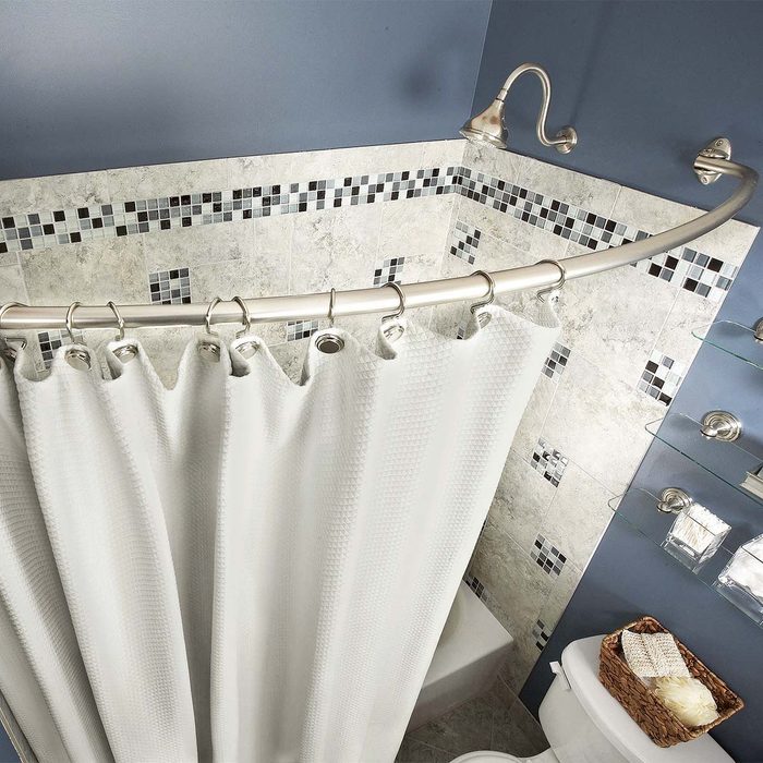 curved shower rod