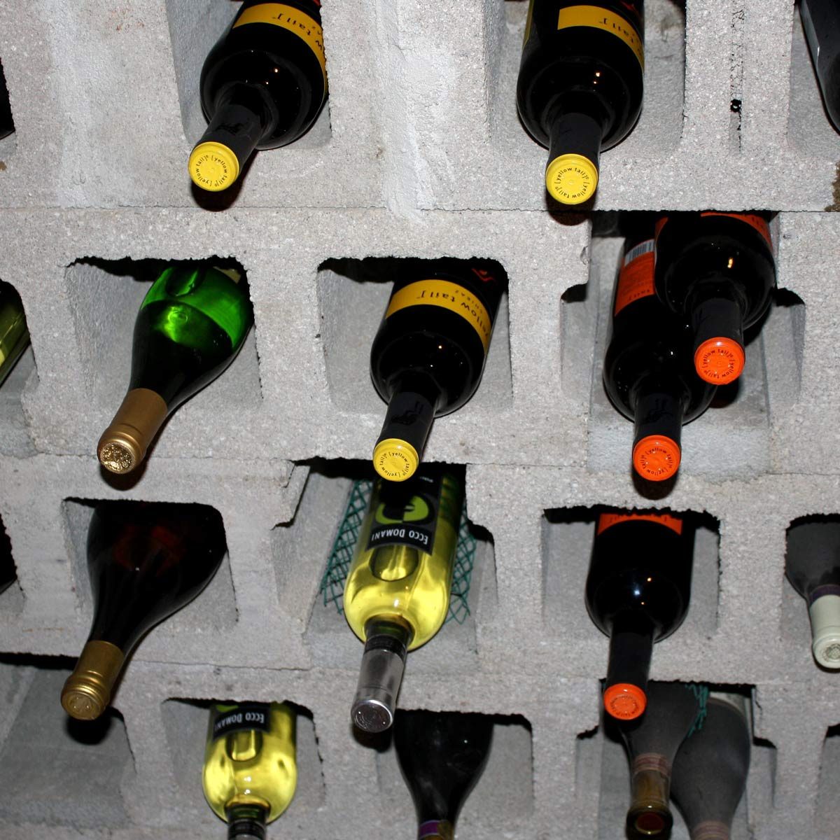 cinder-block wine