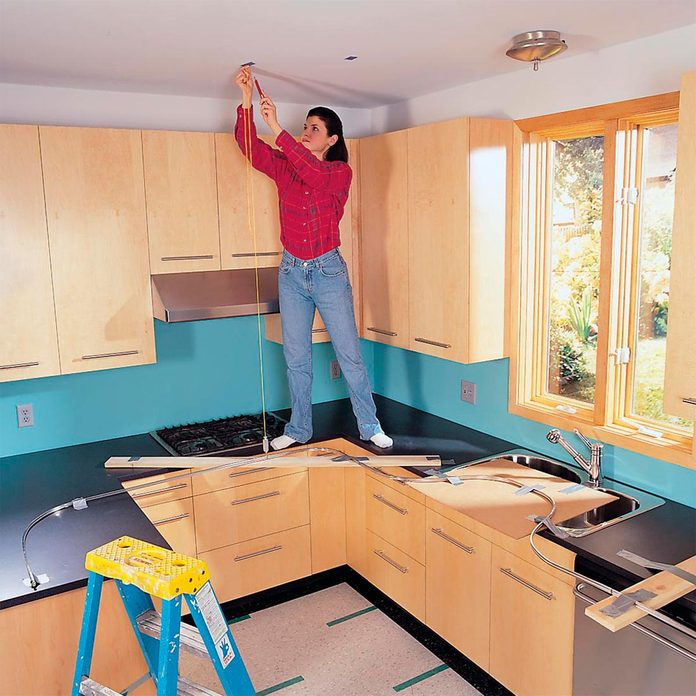 adding kitchen lighting