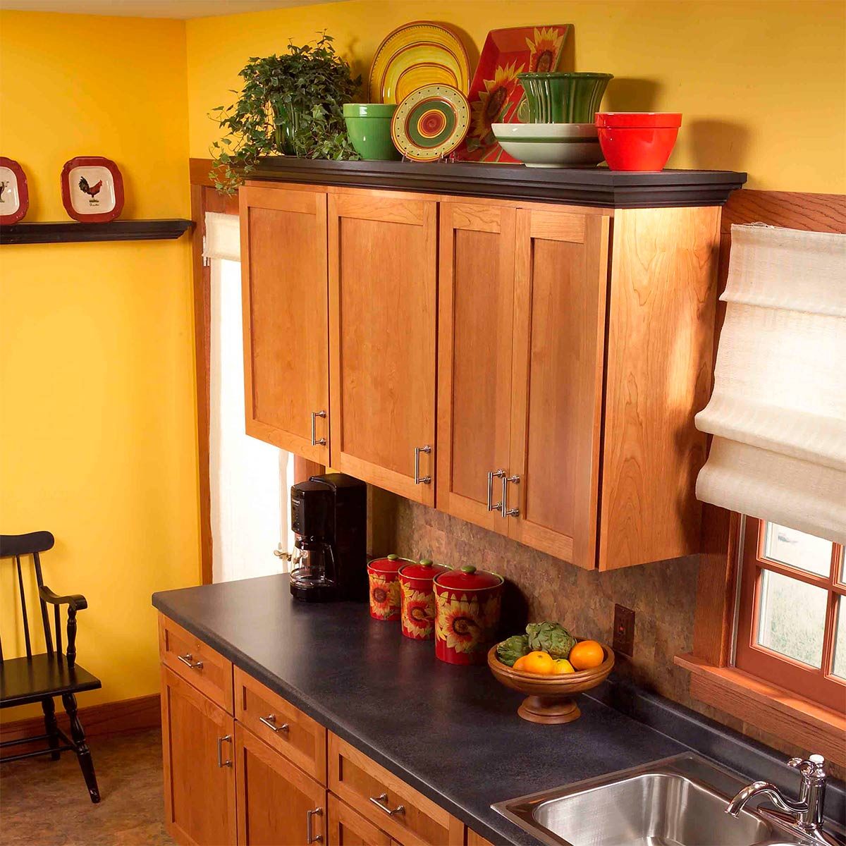 kitchen organization display storage shelf