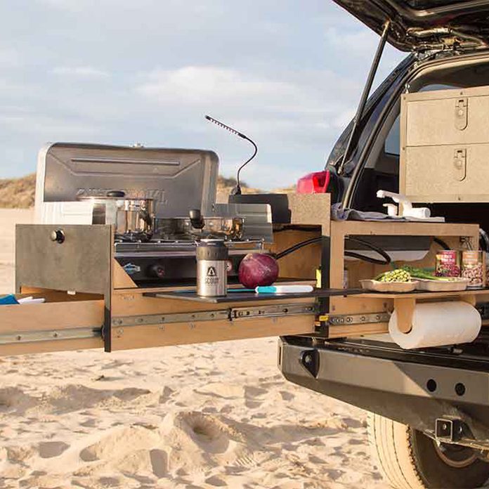 slide out kitchen