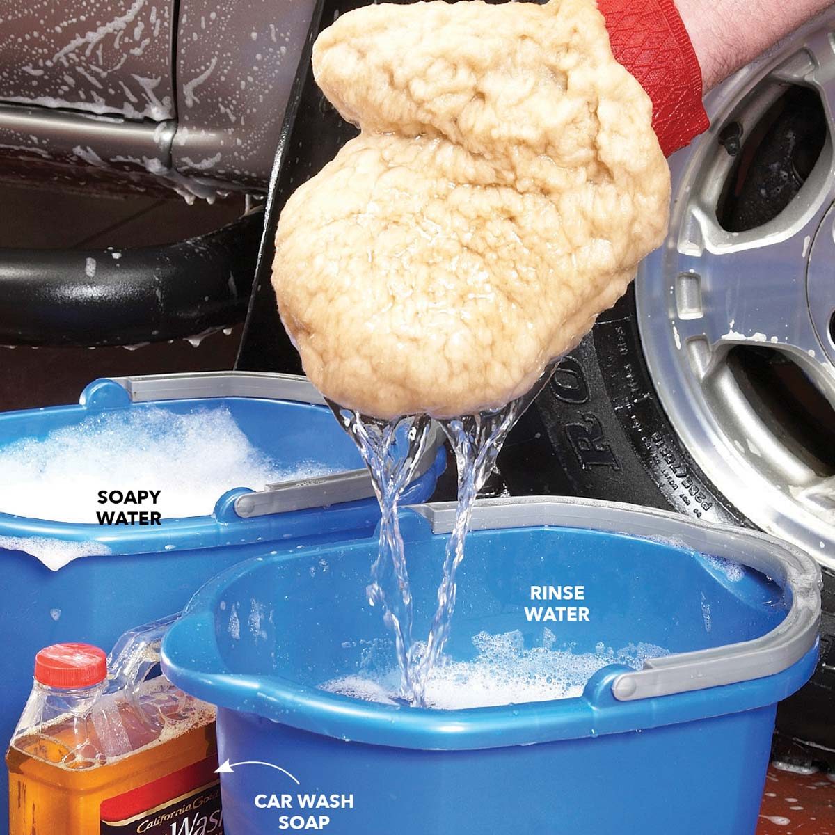 Best Way to Wash a Car: Wash With the Right Suds