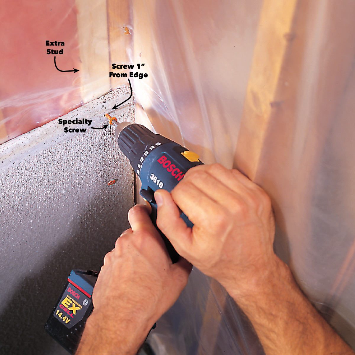 screw cement board