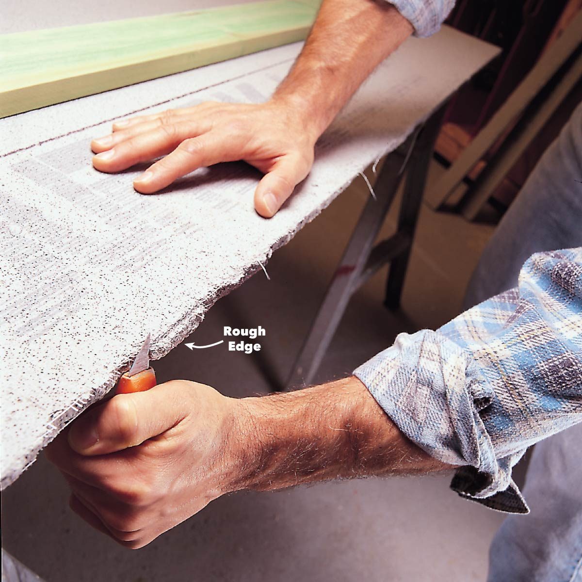 snap cement board