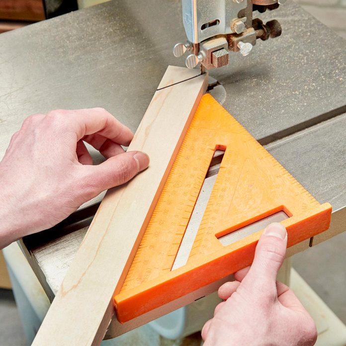 45-degree Bandsaw Cuts HH