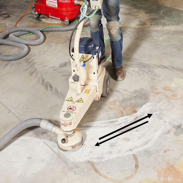 An illustration showing the proper grinding technique | Construction Pro Tips