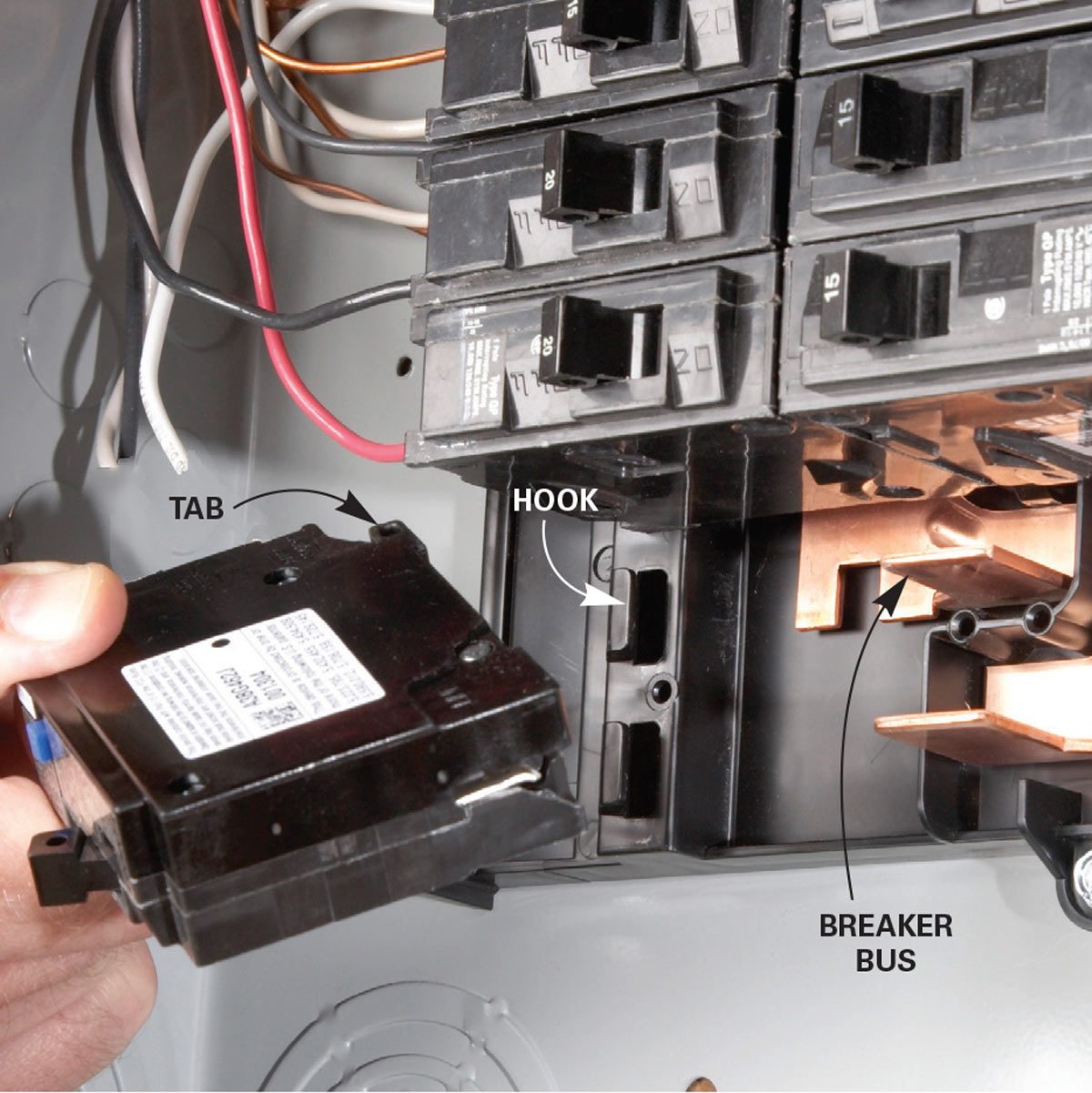 Route the Cable and Install the Breaker