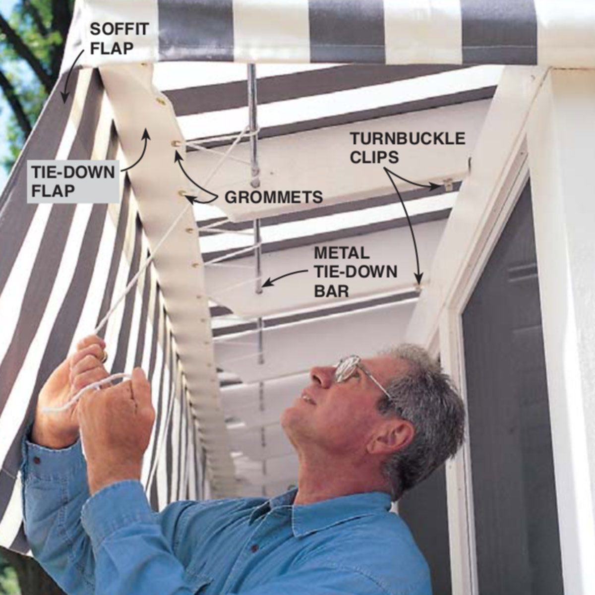 awning