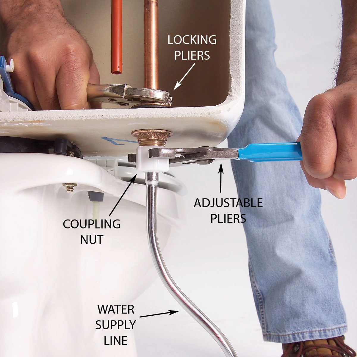 Remove the Coupling Nut