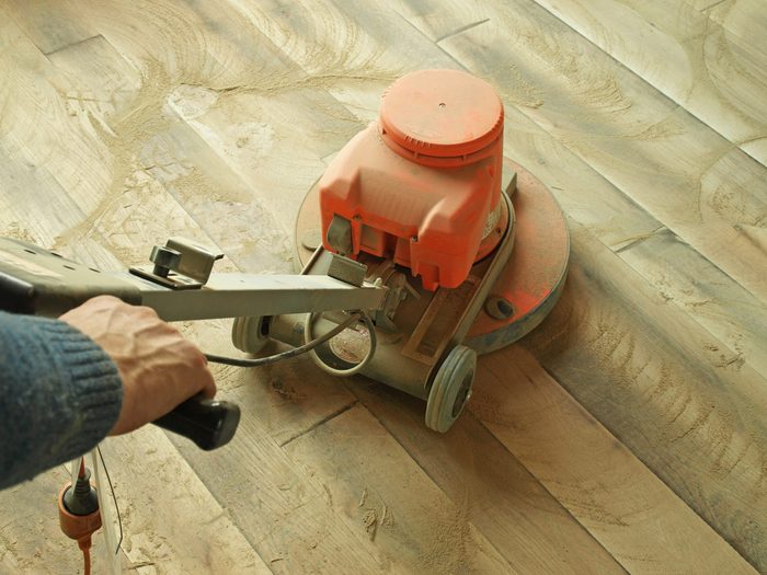 sanding