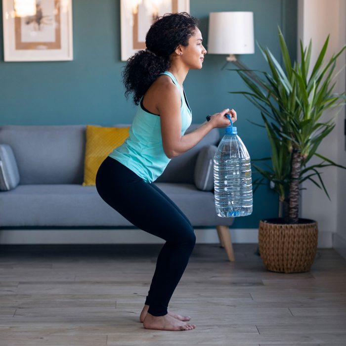 Work Out at Home: DIY Free Weights