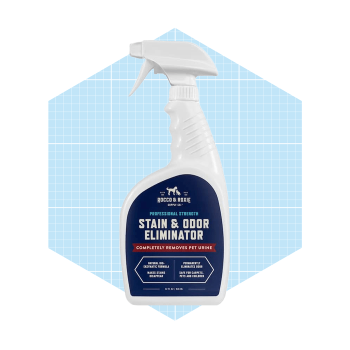 A spray bottle labeled 