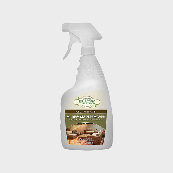 A spray bottle labeled 