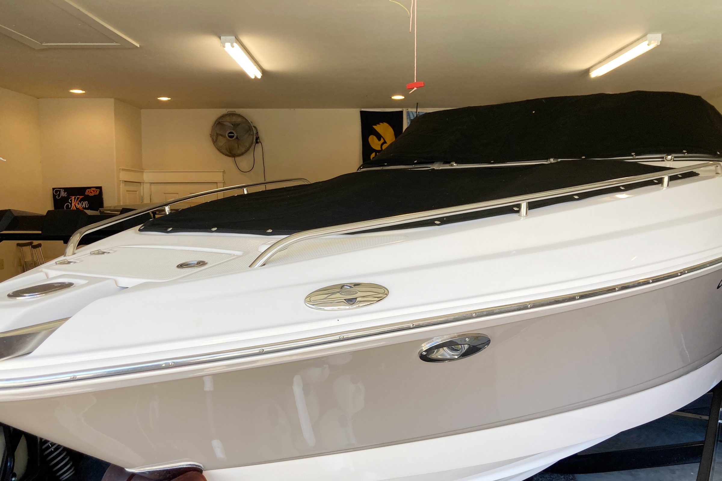clean boat
