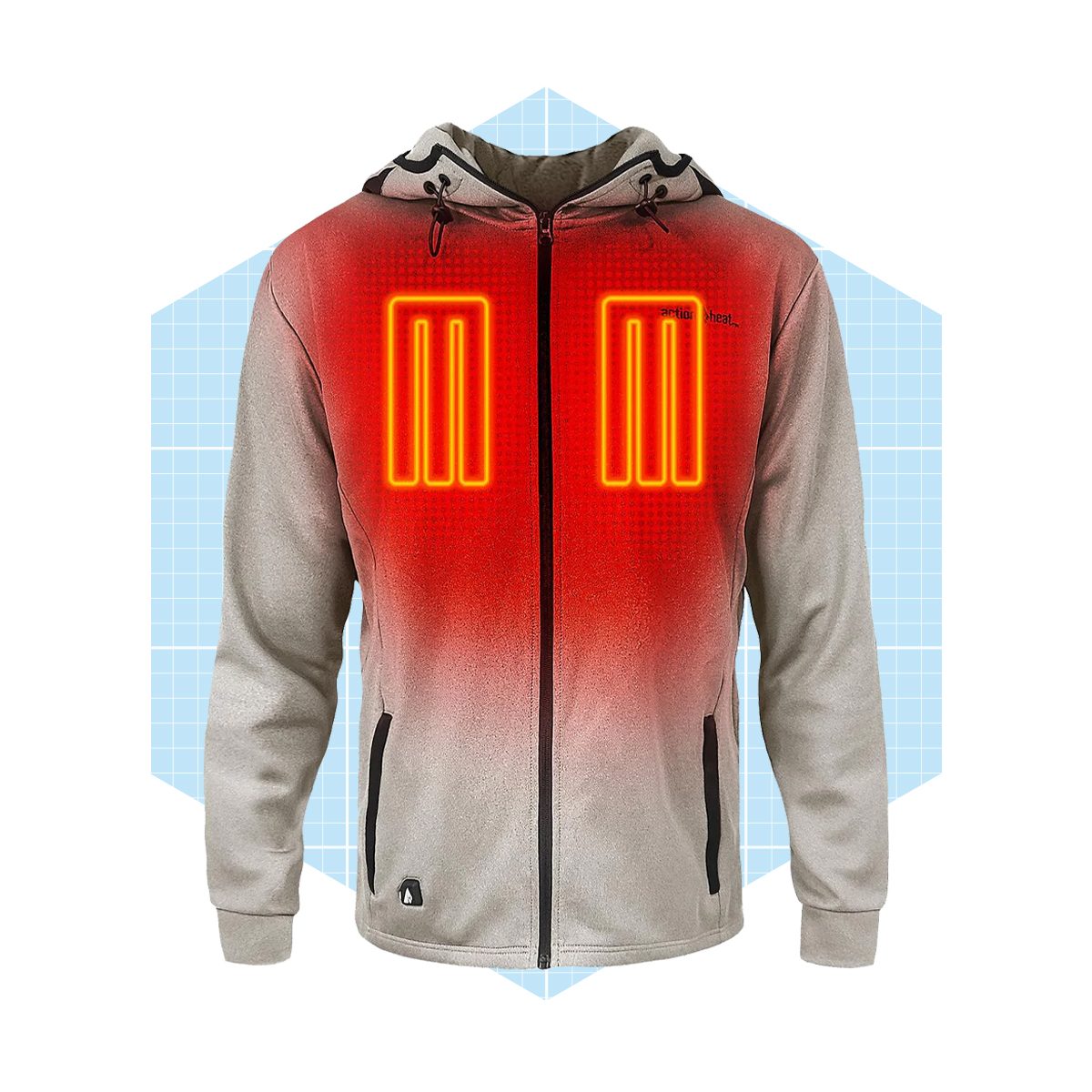 Actionheat 5v Men's Slim Fit Battery Heated Hoodie Ecomm Actionheat.com