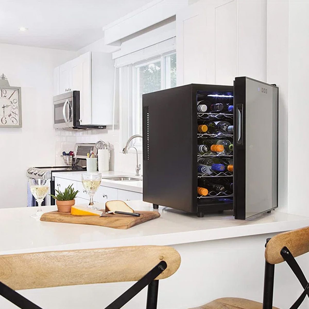 Koolatron 20 Bottle Single Zone Freestanding Wine Refrigerator Ecomm Wayfair.com