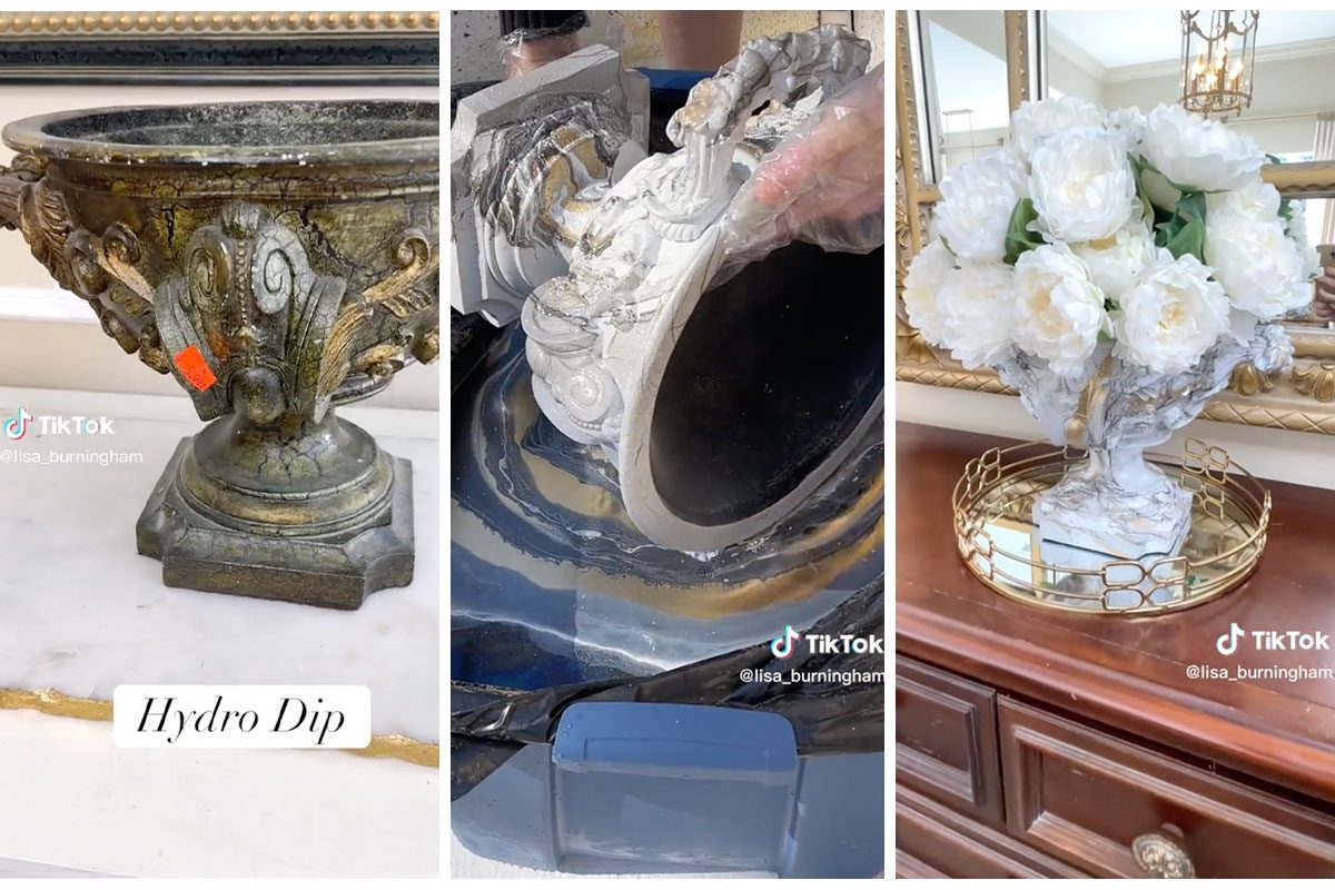 Want to Level Up Your Thrift Store Finds? Try Hydro Dipping