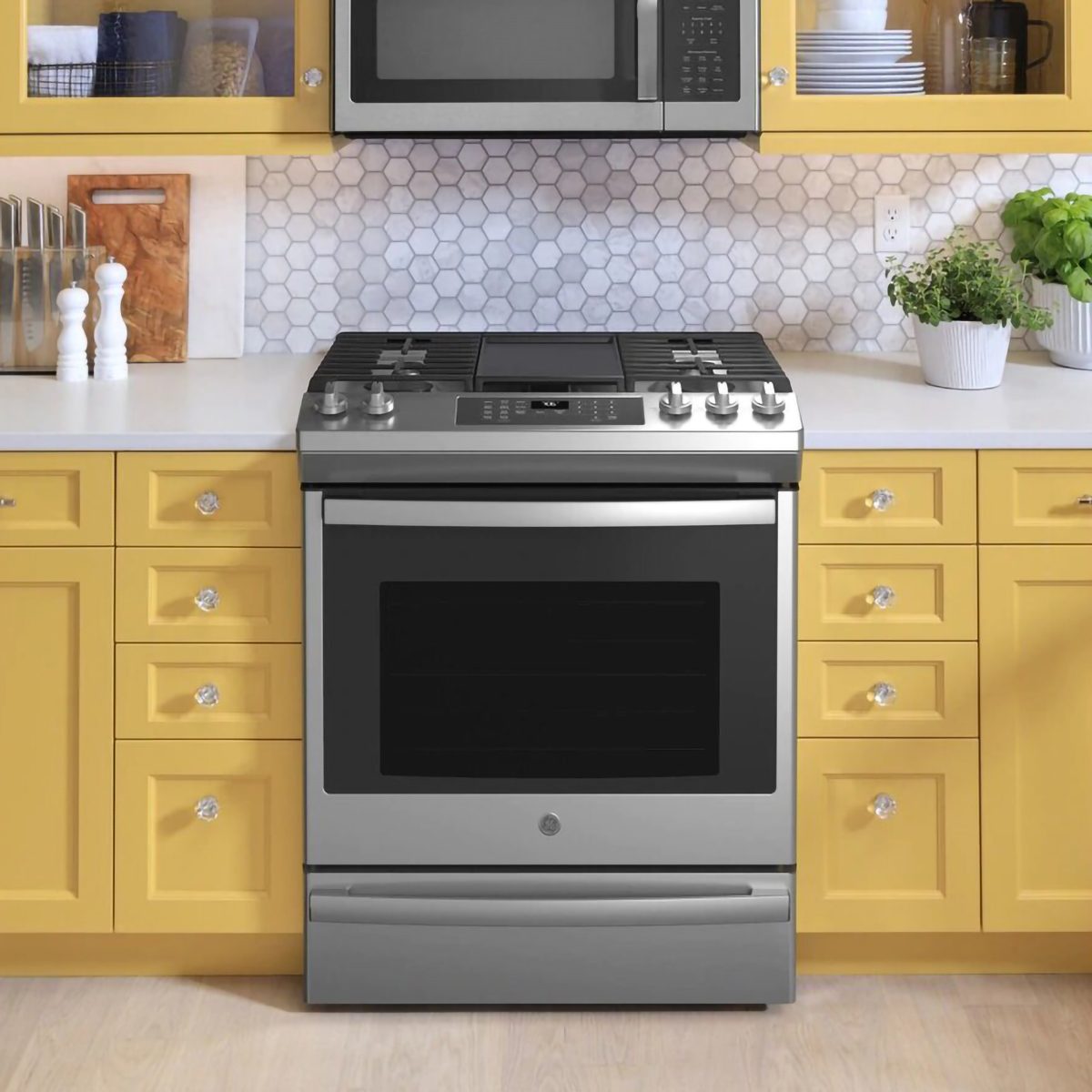 Ge Gas Convection Range Via Wayfair.com Ecomm