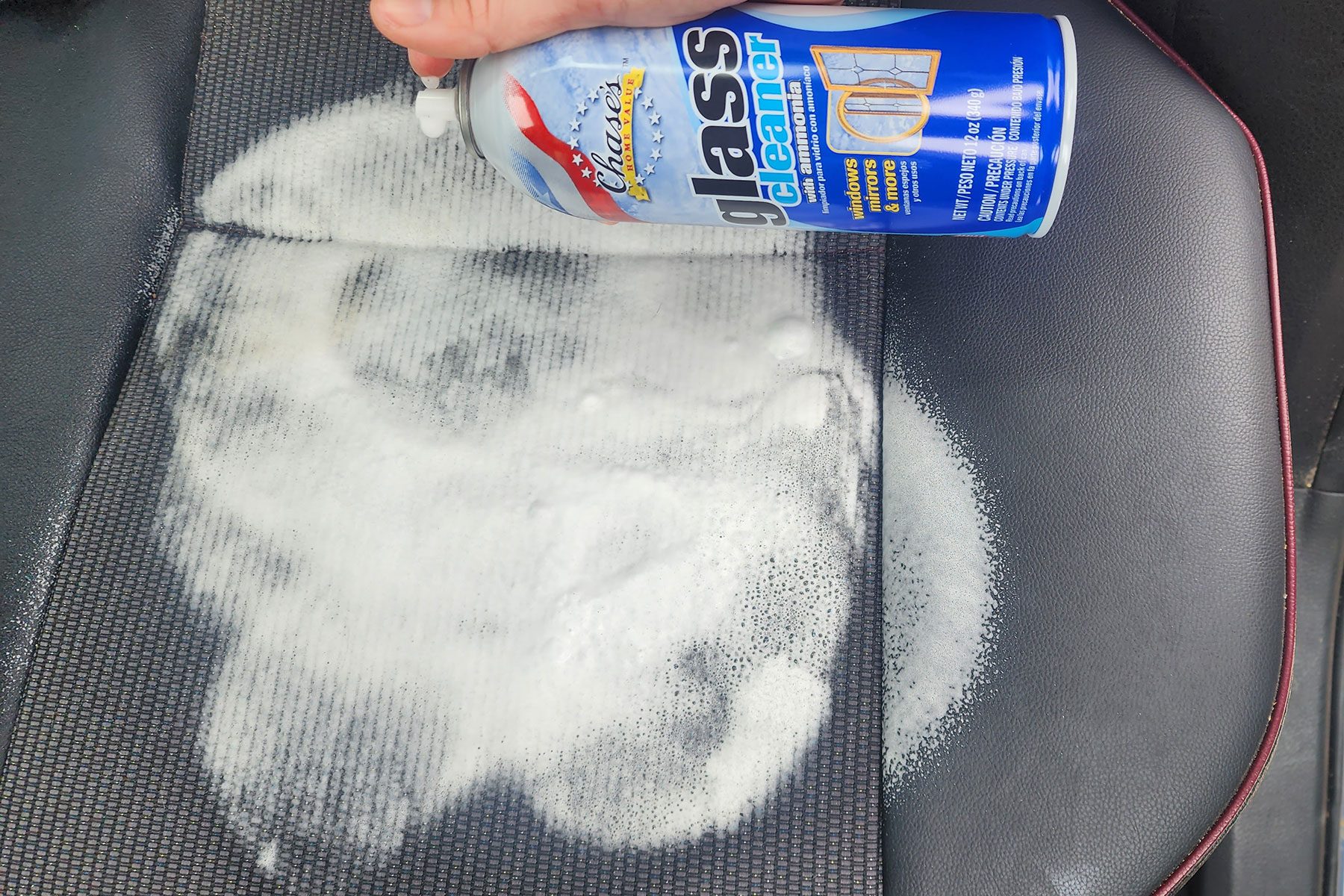 Does It Work Glass Cleaner Stained Seats Hack Cianna Garrison For Fhm