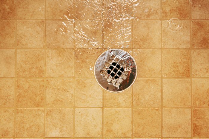 Water Going Down the Drain