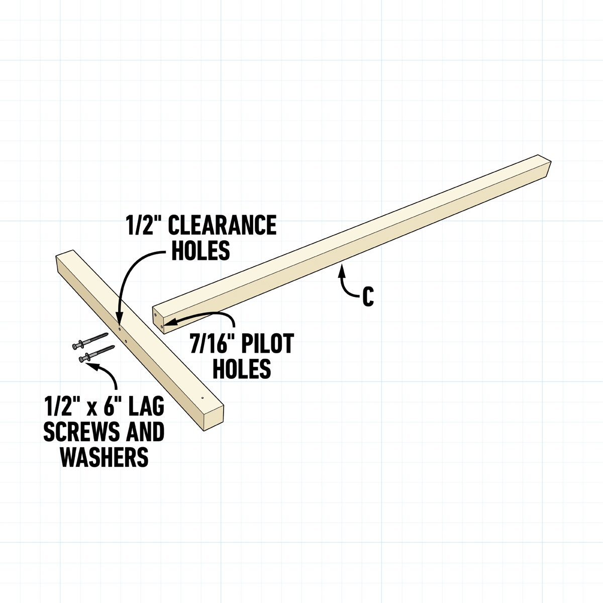 Clothesline Step 3