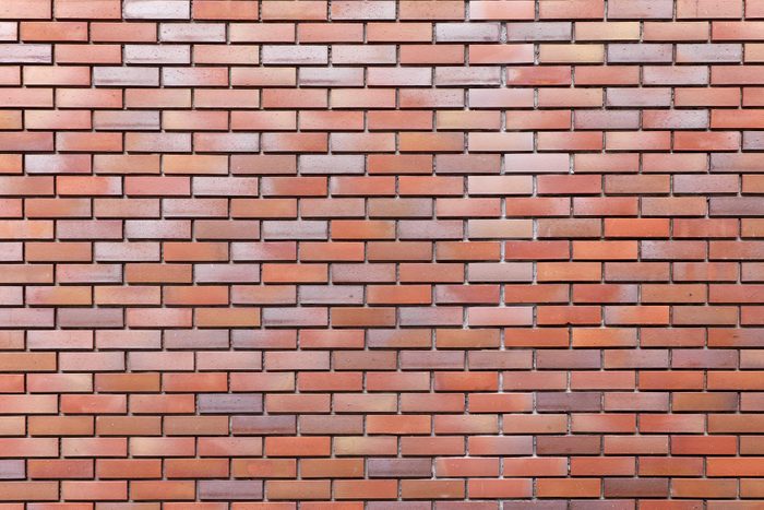 Red brick wall