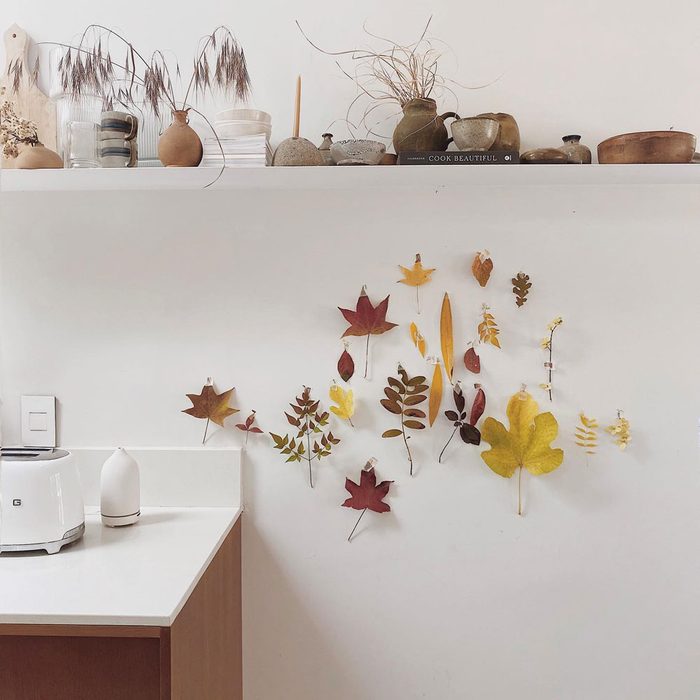 Fall Leaf Wall Courtesy Cmltvnk Instagram