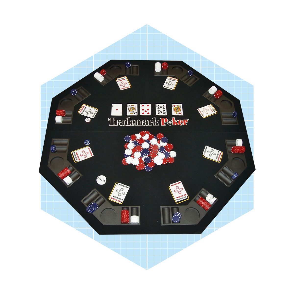 Texas Traveller Table Top & Chip Travel Set