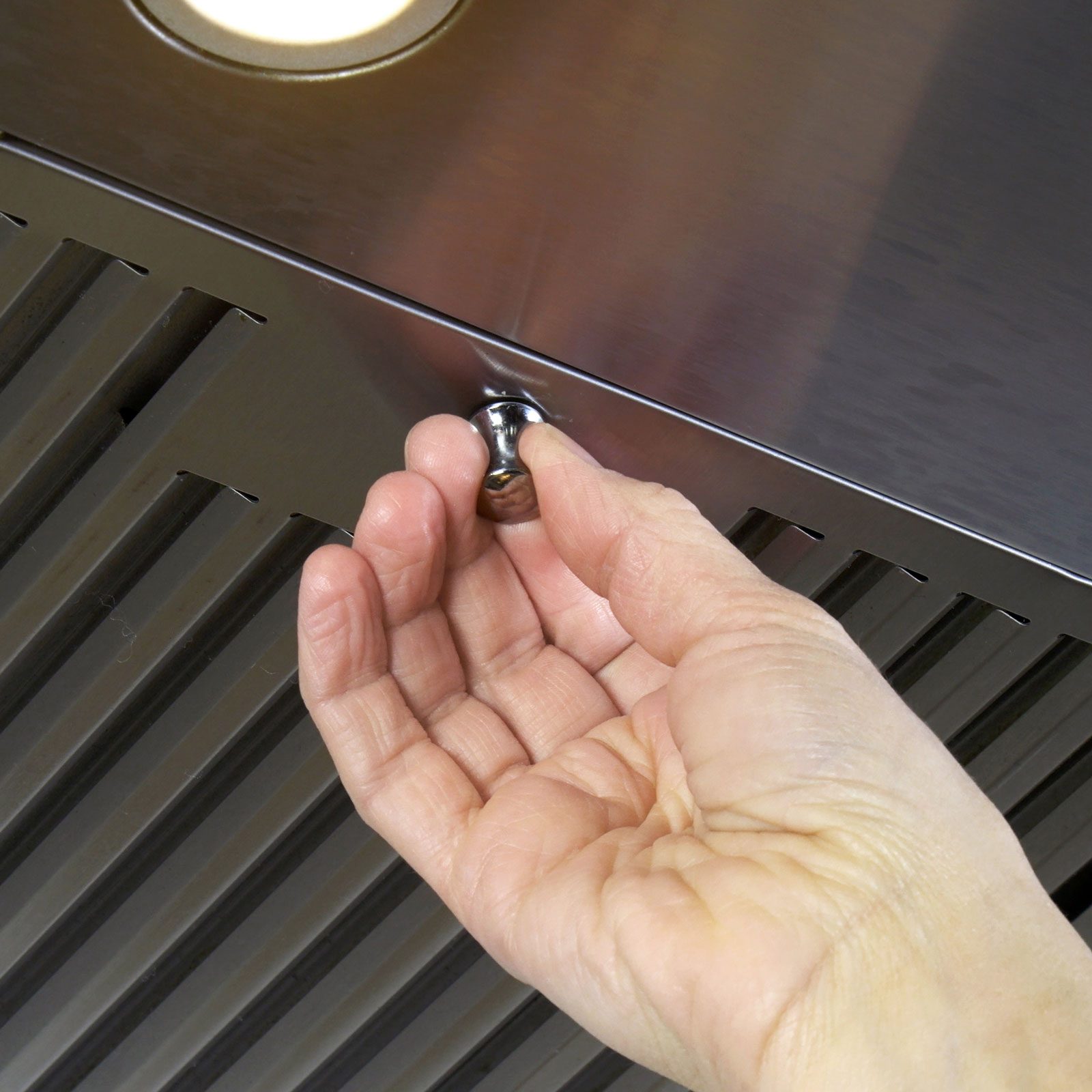 Remove range hood filters