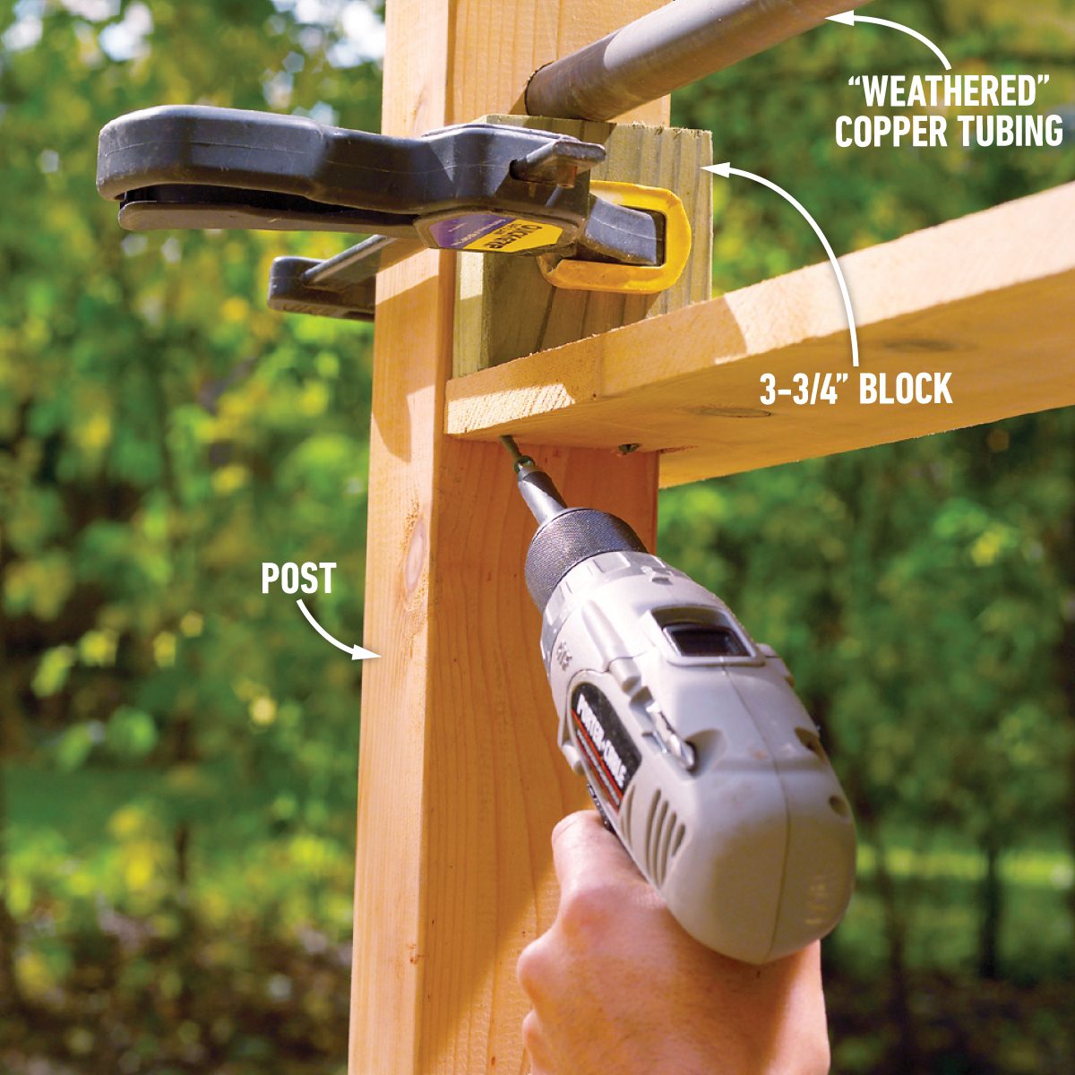 Attach the rails