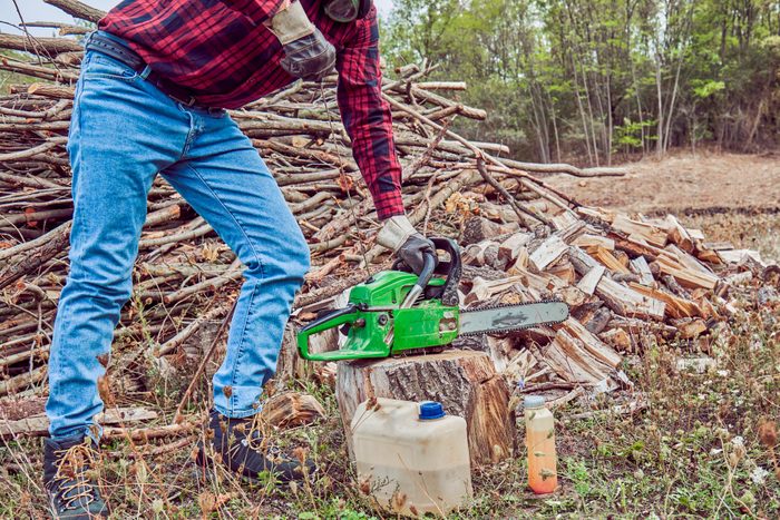Gas Chainsaw