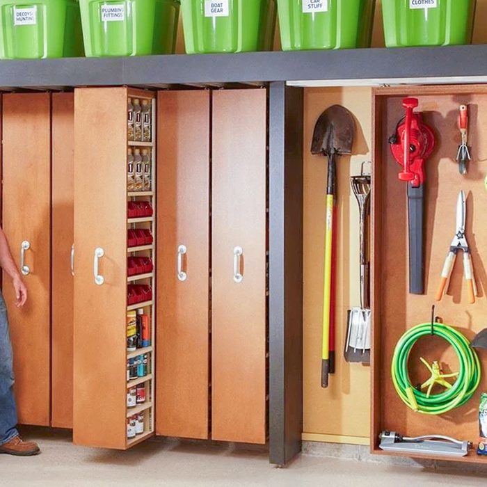 Space Saving Sliding Shelves