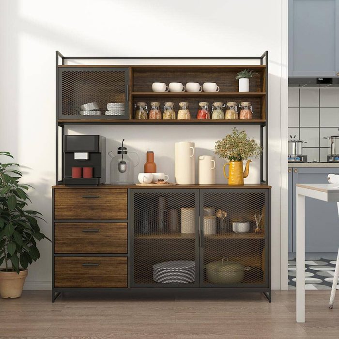 Pantry Organizer Cabinet Buffet